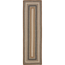 Load image into Gallery viewer, Liptak Geometric Handmade Handwoven Area Rug in Brown, Runner 2&#39;3&quot; x 14&#39;
