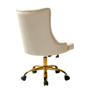 Lisa Swivel Task Chair With Tufted Back