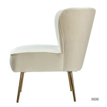 Load image into Gallery viewer, Lisette 26&#39;&#39; Wide Tufted Velvet Side Chair
