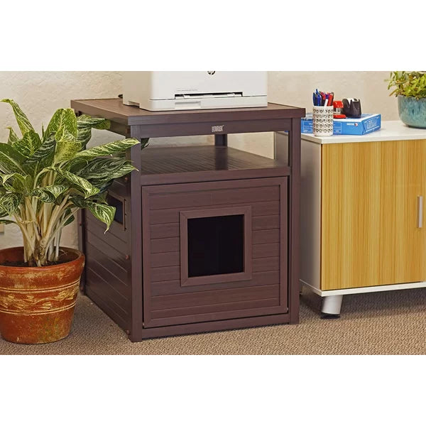 Littell Ecoflex Enclosed Litter Box Enclosure Salvage & Co Fishers