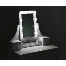 Load image into Gallery viewer, Lizete White Vanity Set with Stool and Mirror (SB1220)
