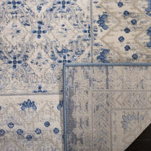 Load image into Gallery viewer, Llana Oriental Area Rug in Light Gray/Blue 2&#39; x 4&#39;
