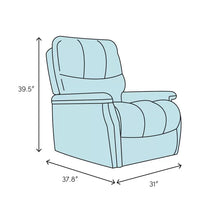 Load image into Gallery viewer, Llewellyn 31&#39;&#39; Wide Genuine Leather Manual Standard Recliner
