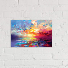 Load image into Gallery viewer, Loch Ness Euphoria by Scott Naismith - Painting 26&quot; x 40&quot; x 0.75&quot;
