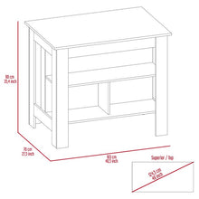 Load image into Gallery viewer, Amaretto/Espresso Lockard Kitchen Island (LW212)
