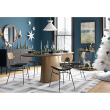 Load image into Gallery viewer, 30&quot; x 30&quot; Walnut Brown Loftis Modern &amp; Contemporary Accent Mirror
