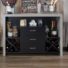 Load image into Gallery viewer, Black Loganville 47.25&quot; Wide 3 Drawer Server 2230
