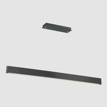 Load image into Gallery viewer, 44&quot; Black Logemann 1-Light Kitchen Island Linear LED Pendant
