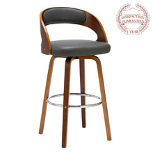 Load image into Gallery viewer, Lombard Swivel 27.76" H Bar Stool
