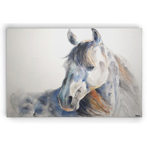 Looking Back - Wrapped Canvas Painting Print 12" H x 18" W x 1.5" D Size #1053HW