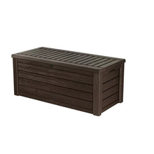 Load image into Gallery viewer, Brown Ianis 150 Gallons Gallon Water Resistant Lockable Deck Box
