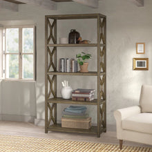 Load image into Gallery viewer, Lorne 85&#39;&#39; H x 40&#39;&#39; W Etagere Bookcase

