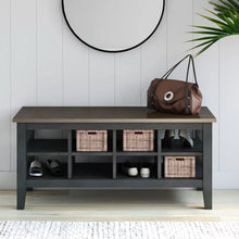 Load image into Gallery viewer, Lorraine Cubby Storage Bench
