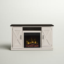 Load image into Gallery viewer, Lorraine TV Stand for TVs up to 48&quot; with Fireplace Included
