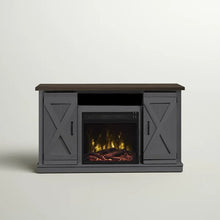 Load image into Gallery viewer, Lorraine TV Stand for TVs up to 55&quot; with Fireplace Included
