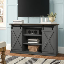Load image into Gallery viewer, Antique Gray Lorraine TV Stand for TVs up to 60&quot;
