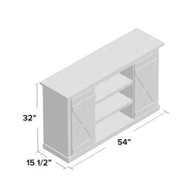 Load image into Gallery viewer, Espresso Lorraine TV Stand for TVs up to 60&quot;
