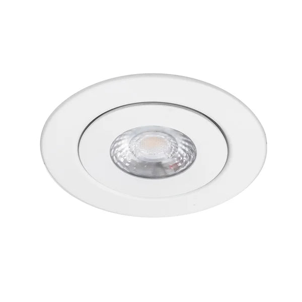 Lotos Ultra Slim Selectable Remodel IC LED Canless Recessed Lighting Kit 4