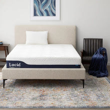 Load image into Gallery viewer, Lucid Comfort Collection 10&#39;&#39; Medium Hybrid Mattress queen
