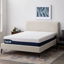Load image into Gallery viewer, Lucid Comfort Collection 10&#39;&#39; queen Medium Hybrid Mattress
