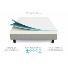 Load image into Gallery viewer, Lucid Comfort Collection 5&#39;&#39; Firm Mattress 2064CDR
