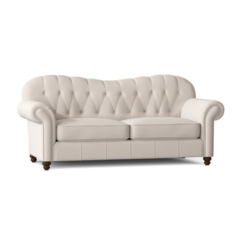 Lucie 92'' Rolled Arm Sofa with Reversible Cushions 5380RR