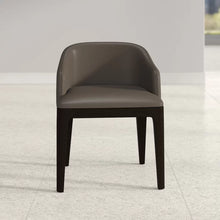 Load image into Gallery viewer, Lucien 23&quot; W Leather Seat Waiting Room Chair with Wood Frame
