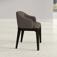 Load image into Gallery viewer, Lucien 23&quot; W Leather Seat Waiting Room Chair with Wood Frame
