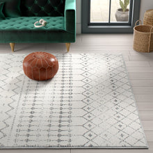 Load image into Gallery viewer, Lucienne Geometric Gray 8’x10’ Area Rug EC1496

