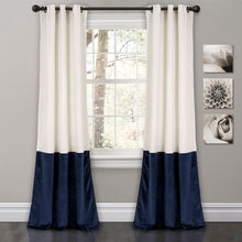 Load image into Gallery viewer, Lucille Polyester Room Darkening Curtain Pair (Set of 2)
