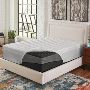Ludovic 4" Gel Memory Foam Mattress Topper Twin 710CDR