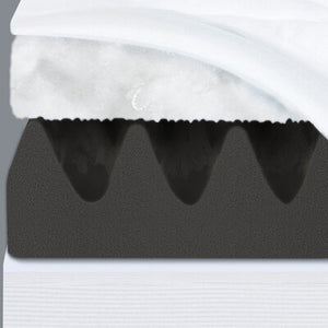 Ludovic 4" Gel Memory Foam Mattress Topper Twin 710CDR