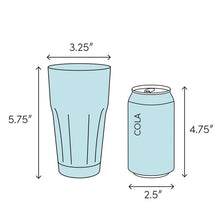 Load image into Gallery viewer, Clear Luna 15 oz. Drinking Glass (Set of 4) 1932CDR
