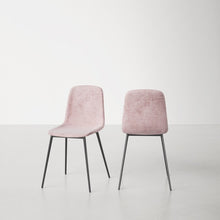 Load image into Gallery viewer, 33&#39;&#39; H x 17.5&#39;&#39; W x 21&#39;&#39; D Lunar Velvet Side Chair (Set of 2)

