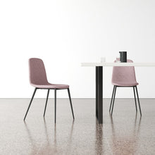 Load image into Gallery viewer, 33&#39;&#39; H x 17.5&#39;&#39; W x 21&#39;&#39; D Lunar Velvet Side Chair (Set of 2)
