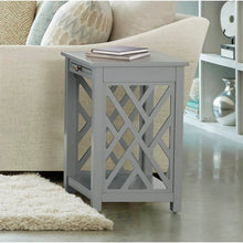 Load image into Gallery viewer, Lund Tall Solid Wood End Table

