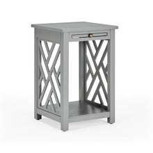 Load image into Gallery viewer, Lund Tall Solid Wood End Table
