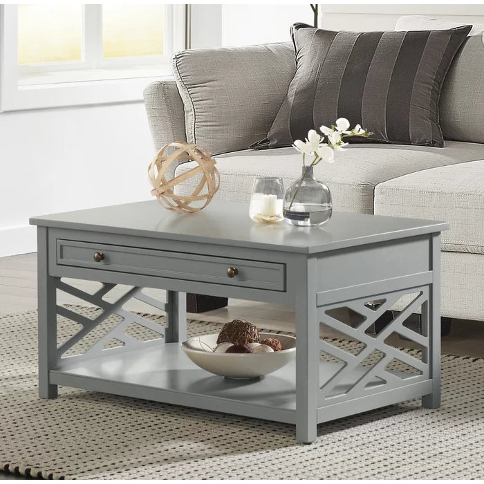 Lund 4 Legs Coffee Table with Storage