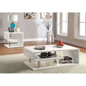 Luther 22'' Tall Floor Shelf End Table