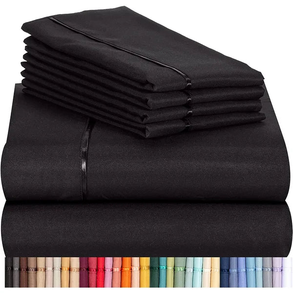 Luxury Premium 2200 Thread Count Bedding Set queen