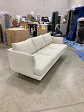 Load image into Gallery viewer, 84&quot; Wide Recessed Arm Sofa
