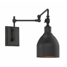 Load image into Gallery viewer, Oil Rubbed Bronze 1-Light Swing Arm Lamp #9338
