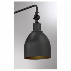 Oil Rubbed Bronze 1-Light Swing Arm Lamp #9338