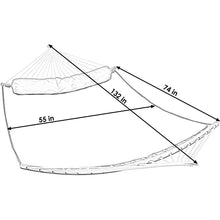 Load image into Gallery viewer, Gold/Bronze Lydd Double Spreader Bar Hammock 2064AH
