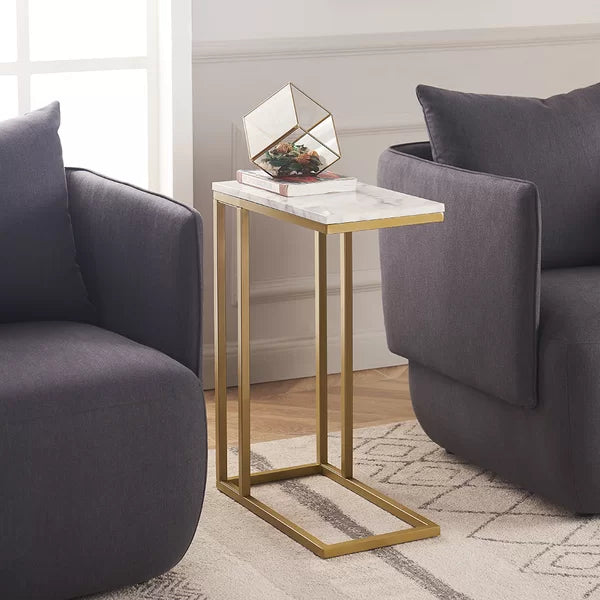 Lyndsey 25'' Tall C Table End Table Set (Set of 2)
