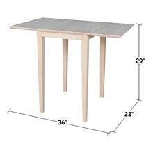 Load image into Gallery viewer, Lynn Drop Leaf Solid Wood Dining Table
