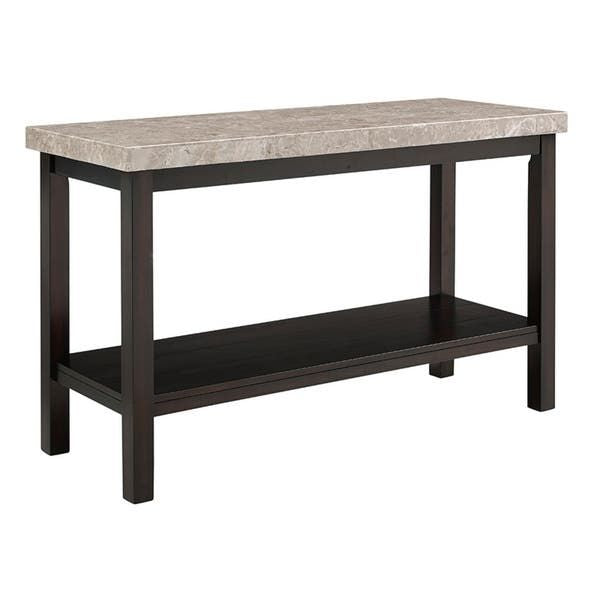 Metpally 48'' Genuine Marble Console Table 5622RR