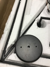 Load image into Gallery viewer, Matte Black Dumas 6 - Light Lantern Geometric Chandelier
