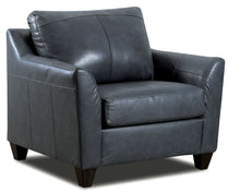 Load image into Gallery viewer, Macaire Top Grain Leather Match Armchair
