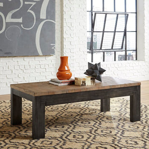 Machado 4 Legs Coffee Table, 18'' H X 54'' L X 26'' D